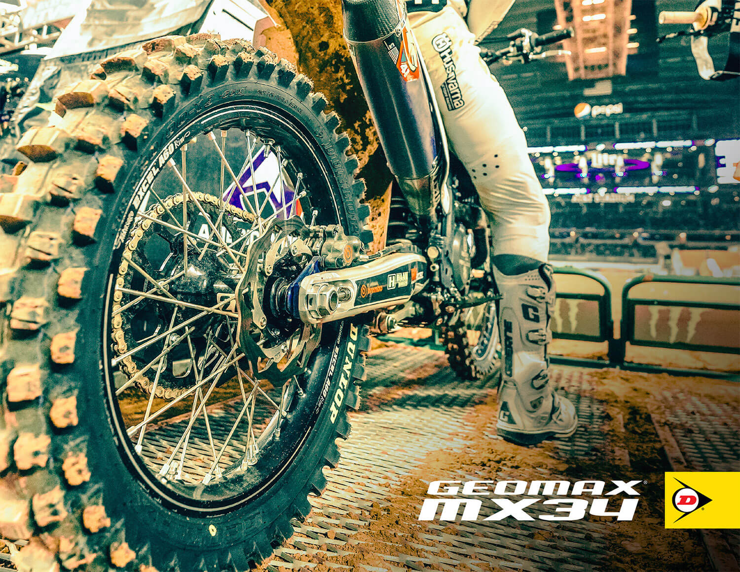 Introducing The New Geomax MX34 Dunlop Motorcycle